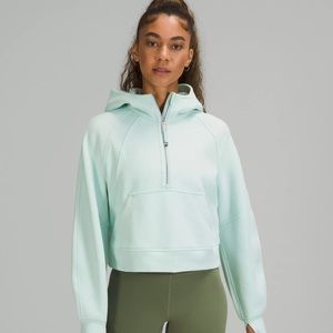 Nwot Lululemon Oversized Half Zip Scuba Hoodie
